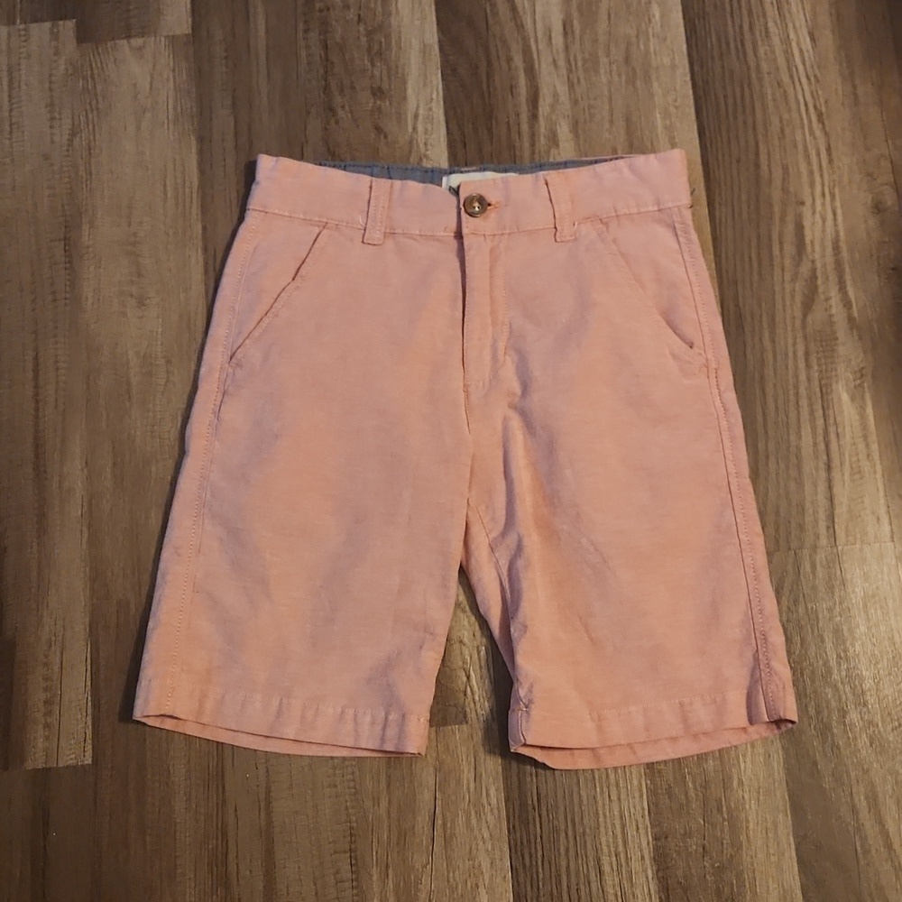 Nautica Dress Shorts Boys Size 10 Pink